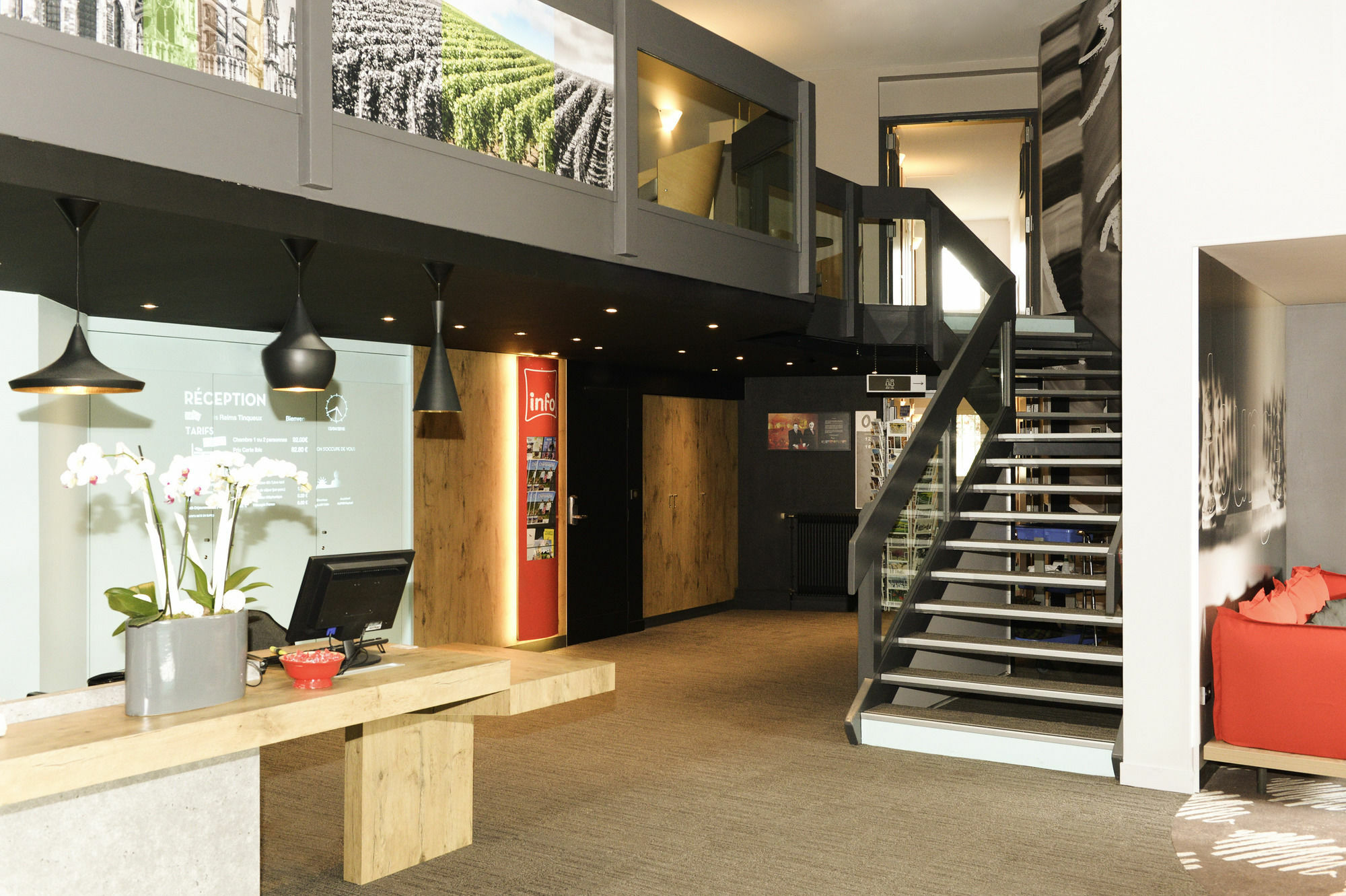 Отель Ibis Reims Тинкё Экстерьер фото